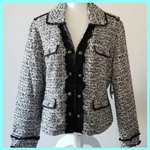 Katherine New York Tweed Jacket Size XL NWT